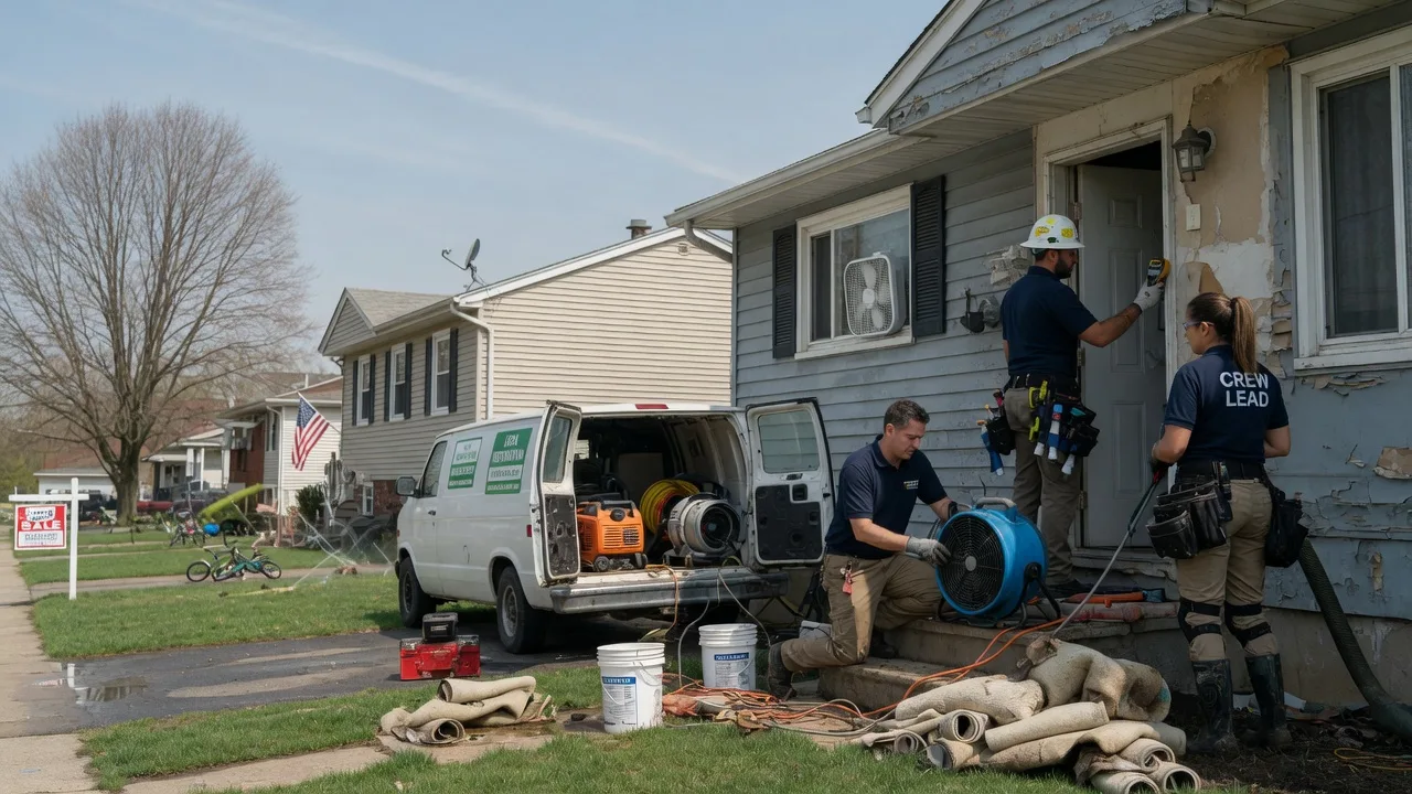 Flood Cleanup in Coalton, OH near me