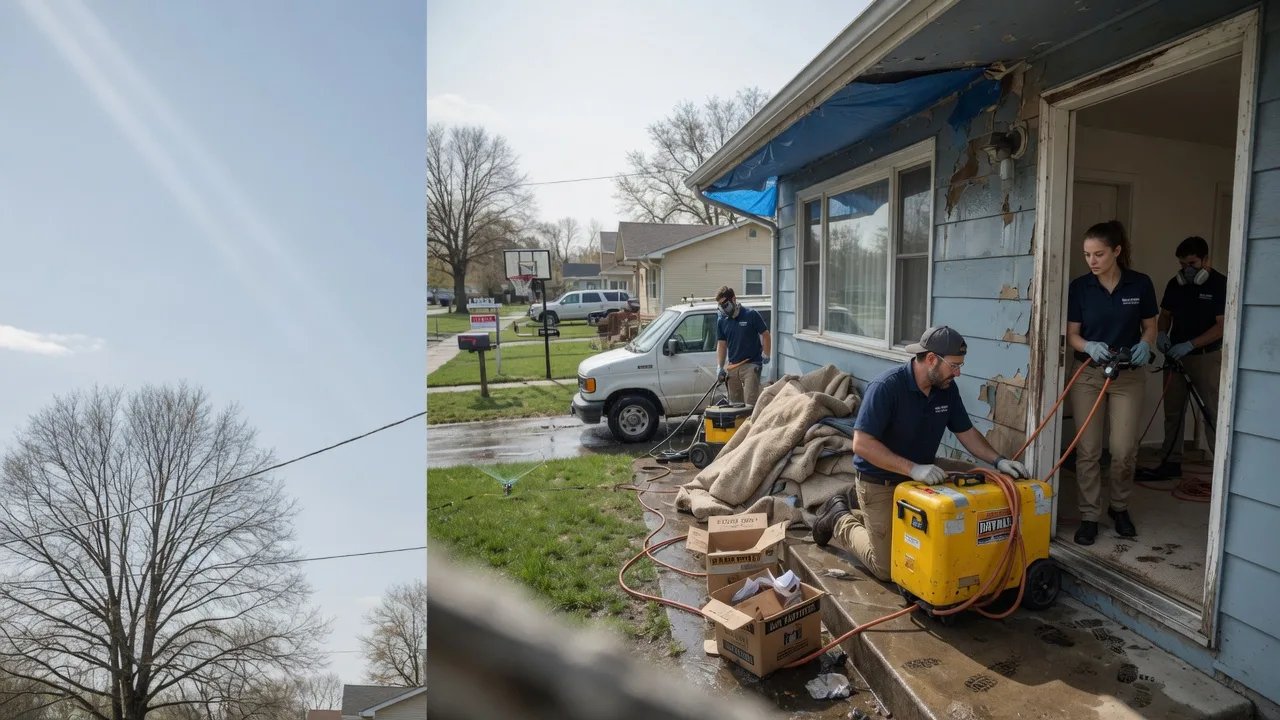 Basement Flood Cleanup in Coalton, OH near me